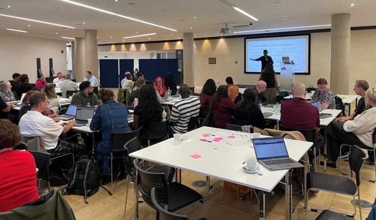 Photo of the room at our DDaT awat day.