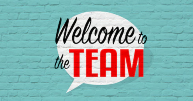 Welcome to the team