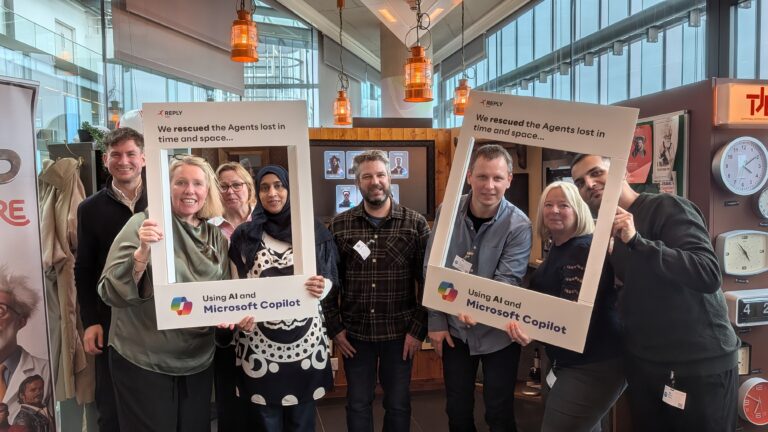 DDaT team at MS CoPilot event in London.