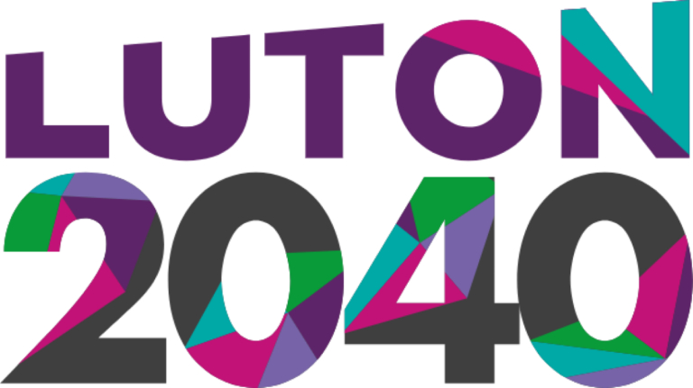 Luton 2040 logo